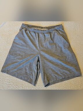 Men's XL Gray Lululemon Lined Shorts